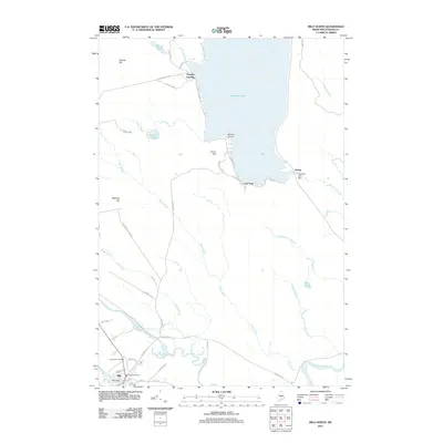 2011 Map of Milo North, 2011 Print