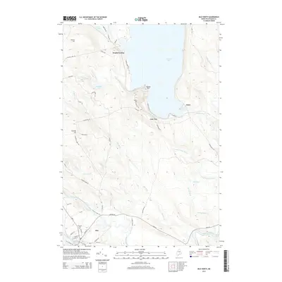 2014 Map of Milo North, 2014 Print