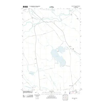 2011 Map of Milo South, 2011 Print