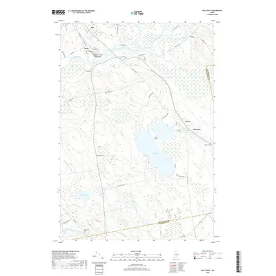 2018 Map of Milo South, 2018 Print