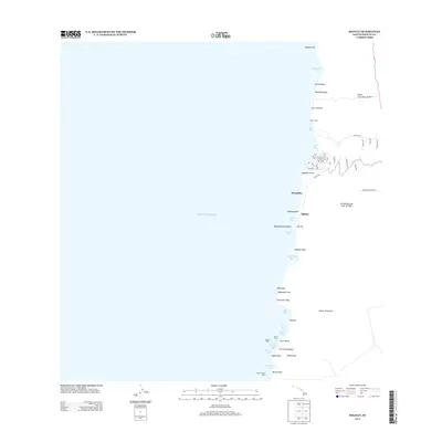 2013 Map of Milolii, 2013 Print