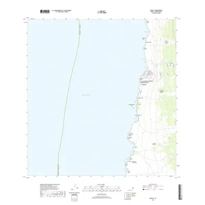 2017 Map of Milolii, 2017 Print