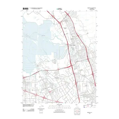 2012 Map of Milpitas, 2012 Print