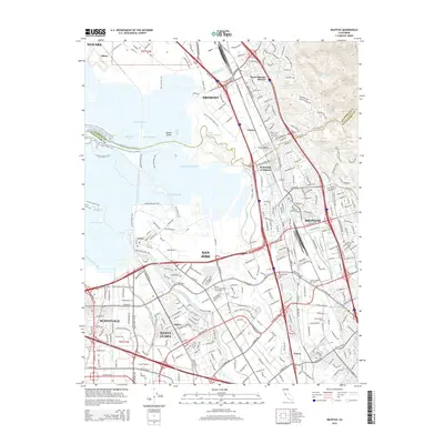 2015 Map of Milpitas, 2015 Print