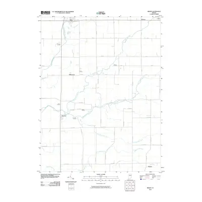 2010 Map of Milroy, 2010 Print