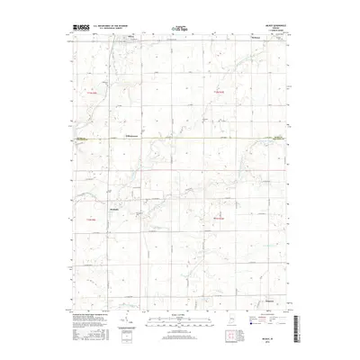 2016 Map of Milroy, 2016 Print