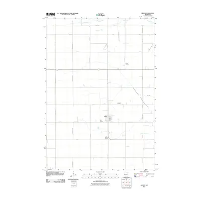 2010 Map of Milroy, 2010 Print