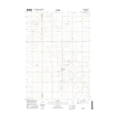 2016 Map of Milroy, 2016 Print