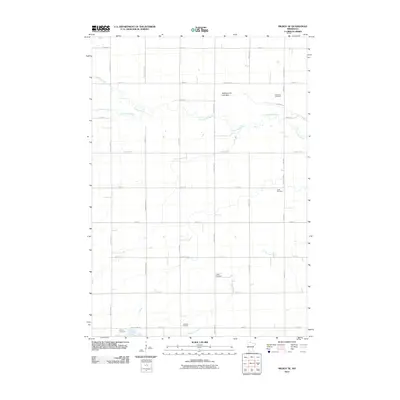 2010 Map of Milroy SE, 2010 Print
