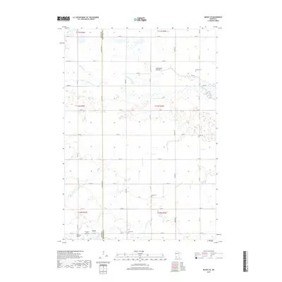 2019 Map of Milroy SE, 2019 Print