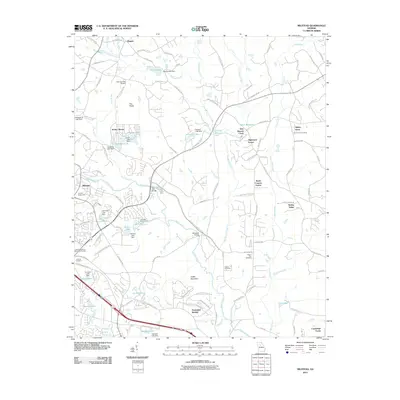 2011 Map of Milstead, 2011 Print