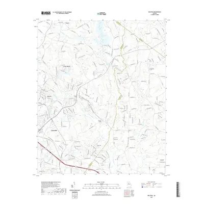 2020 Map of Milstead, 2020 Print