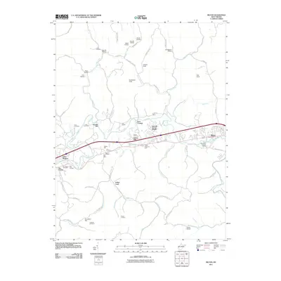 2011 Map of Milton, 2011 Print