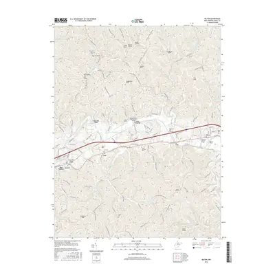 2016 Map of Milton, 2016 Print