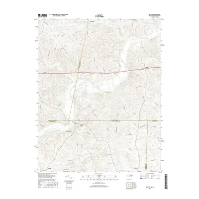 2016 Map of Milton, 2016 Print