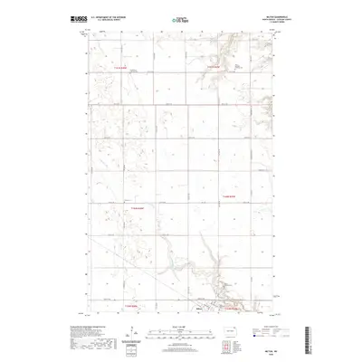 2020 Map of Milton, 2020 Print