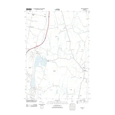 2012 Map of Milton, 2012 Print