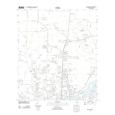 2012 Map of Milton North, 2012 Print