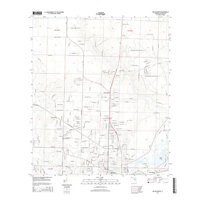 2015 Map of Milton North, 2015 Print