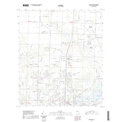 2021 Map of Milton North, 2021 Print
