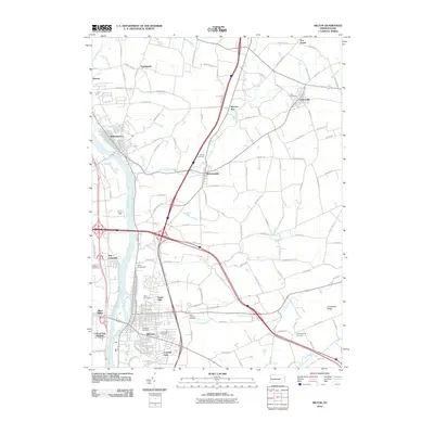 2010 Map of Milton, 2010 Print