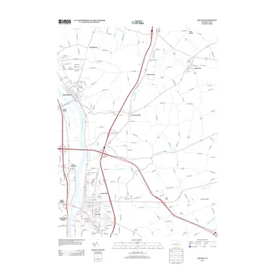 2013 Map of Milton, 2013 Print