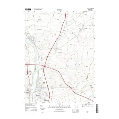 2016 Map of Milton, 2016 Print