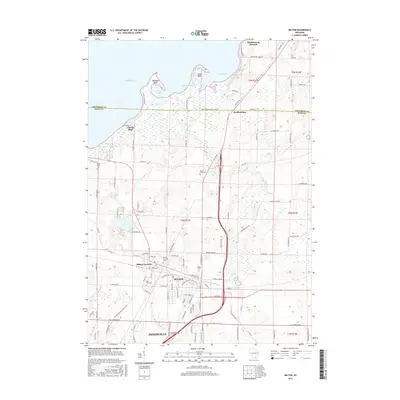 2016 Map of Milton, 2016 Print