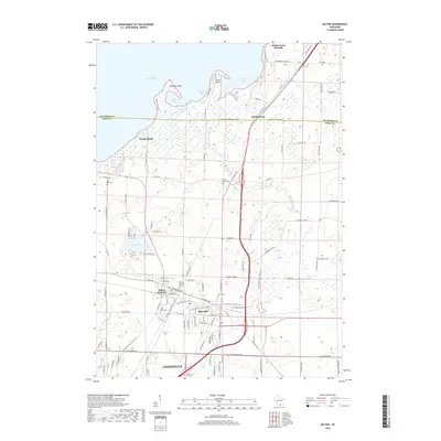 2018 Map of Milton, 2018 Print