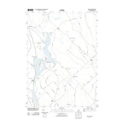 2012 Map of Milton, 2012 Print
