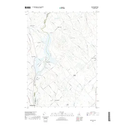 2018 Map of Milton, 2018 Print