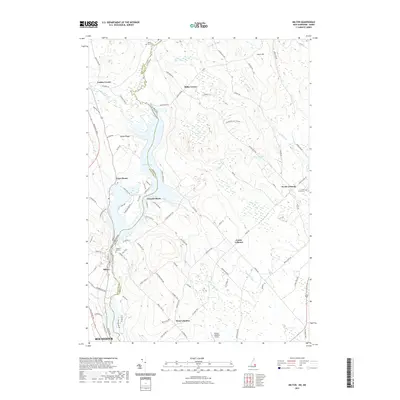 2021 Map of Milton, 2021 Print