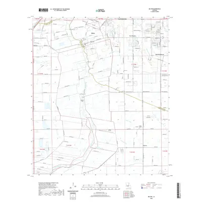 2020 Map of Milton, 2020 Print