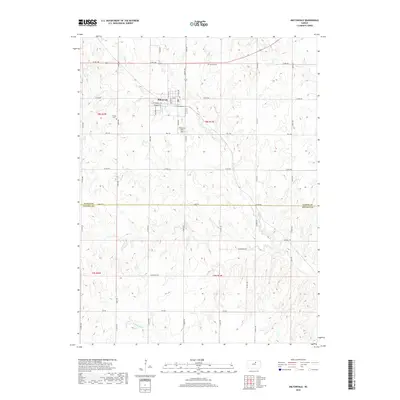 2018 Map of Miltonvale, 2018 Print