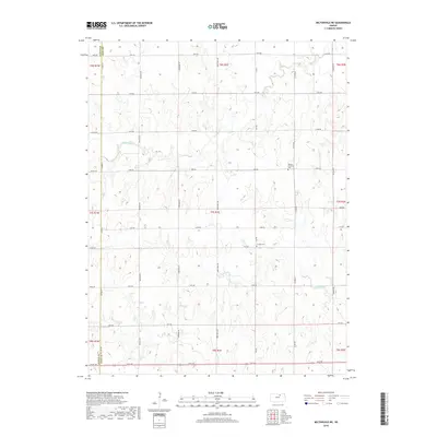 2018 Map of Miltonvale NE, 2018 Print