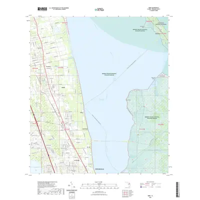 2021 Map of Mims, 2021 Print