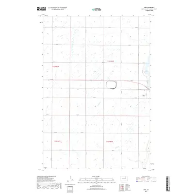 2017 Map of Mina, 2017 Print