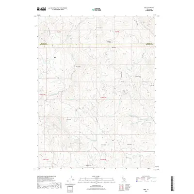 2018 Map of Mina, 2018 Print