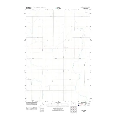 2012 Map of Mina NW, 2012 Print