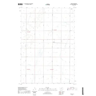 2017 Map of Mina NW, 2017 Print