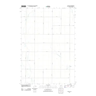 2012 Map of Mina SW, 2012 Print
