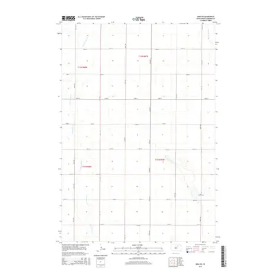 2015 Map of Mina SW, 2015 Print