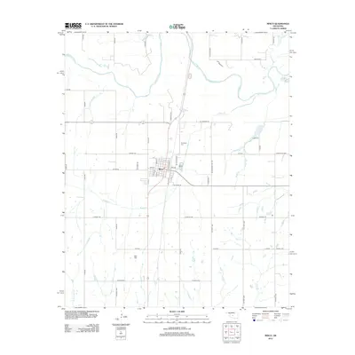 2012 Map of Minco, 2012 Print