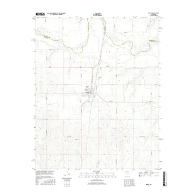 2016 Map of Minco, 2016 Print