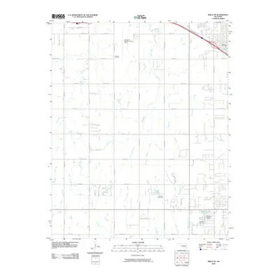 2009 Map of Minco NE, 2009 Print