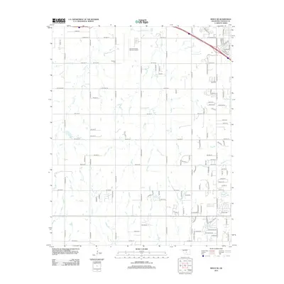 2012 Map of Minco NE, 2012 Print