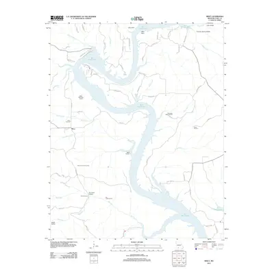 2012 Map of Mincy, 2012 Print
