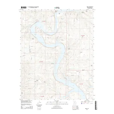 2015 Map of Mincy, 2015 Print