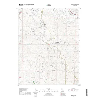 2018 Map of Mindego Hill, 2018 Print