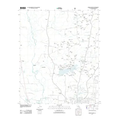 2012 Map of Minden North, 2012 Print